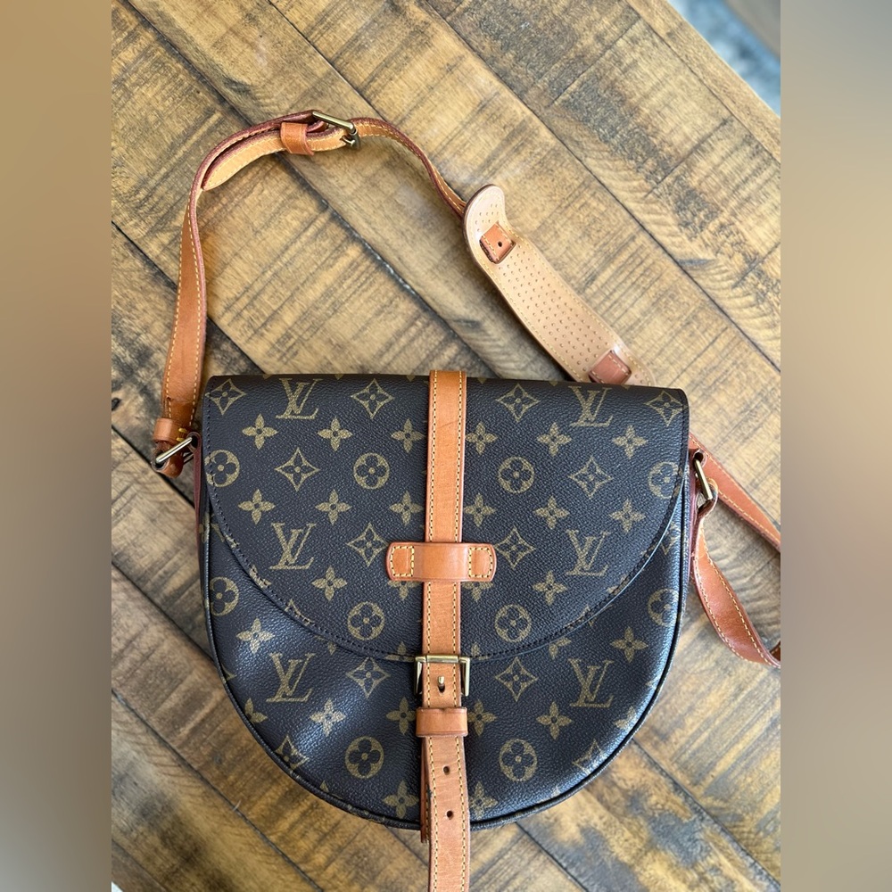 Louis Vuitton Brown Monogram Crossbody Bag